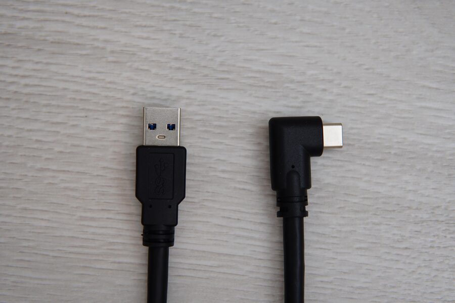 USB-C / USB-A 3.2 Gen1 kabelis, 5m